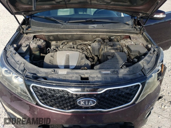 2011 Kia Sorento SX with VIN 5XYKW4A21BG122698, listed as a Copart auction lot 82316704 with 191,579 mi miles and Salvage Title. Bid and sale history available at carsss.com. Image 12.