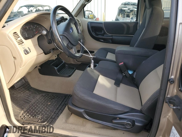2004 Ford Ranger XLT with VIN 1FTYR44E24TA20163, listed as a Copart auction lot 42696645 with 121,066 mi miles and Salvage Title. Bid and sale history available at carsss.com. Image 7.