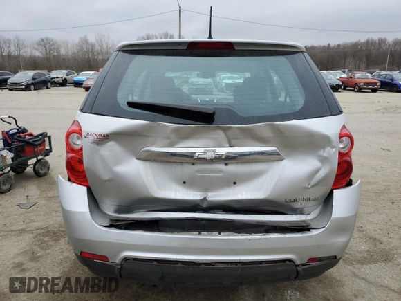2014 Chevrolet Equinox LS with VIN 1GNALAEK4EZ118669, listed as a Copart auction lot 43812985 with 161,368 mi miles and Salvage Title. Bid and sale history available at carsss.com. Image 6.