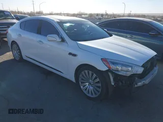 2015 Kia K900 Premium with VIN KNALU4D48F6026659, listed as a IAAI auction lot 41390604 with 70,955 mi miles. Bid and sale history available at carsss.com. Image 1.