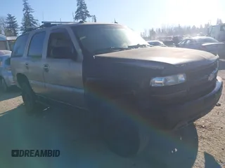 2005 Chevrolet Tahoe Z71 z VIN 1GNEK13T65R240160, wystawiony jako IAAI lot #41444830 z przebiegiem 154 532 mil mil oraz . Historia ofert i sprzedaży dostępna na DreamBid. Obrazek 1.