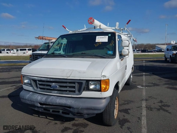 2006 Ford Econoline Cargo Van with VIN 1FTNE24L56DA64432, listed as a IAAI auction lot 41888024 with 245,481 mi miles. Bid and sale history available at carsss.com. Image 6.