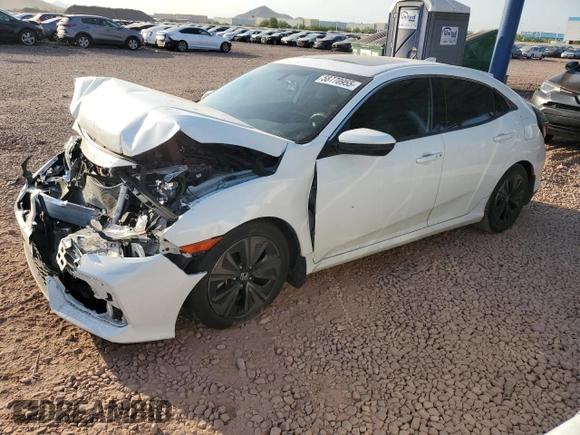 2018 Honda Civic EX с VIN SHHFK7H55JU201617, выставлен на аукционе Copart как лот 58770955 с пробегом 72 390 миль миль и Списание • Salvage title. История ставок и продаж доступна на DreamBid. Изображение 1.