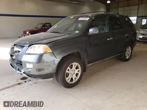 2004 Acura MDX Touring Pkg w/Navigation with VIN 2HNYD18814H543151, listed as a Copart auction lot 45750985 with 289,695 mi miles and Salvage Title. Bid and sale history available at carsss.com. Image 1.
