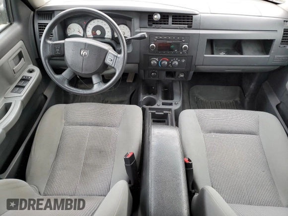 2010 Dodge Dakota SXT with VIN 1D7CW3GP3AS161843, listed as a Copart auction lot 76721334 with 308,931 mi miles and Clean Title. Bid and sale history available at DreamBid. Image 8.