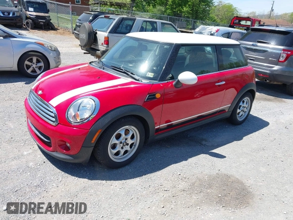 2012 MINI Hardtop with VIN WMWSU3C5XCT367297, listed as a IAAI auction lot 42088719 with 154,644 mi miles and . Bid and sale history available at DreamBid. Image 2.