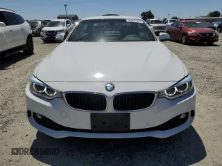 2015 BMW 4 Series 428i with VIN WBA3V7C59FP771861, listed as a Copart auction lot 56562525 with 64,273 mi miles and Salvage title. Bid and sale history available at DreamBid. Image 5.