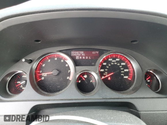 2010 GMC Acadia SL with VIN 1GKLVKED2AJ101076, listed as a Copart auction lot 86073224 with 104,258 mi miles and Salvage Title. Bid and sale history available at carsss.com. Image 9.