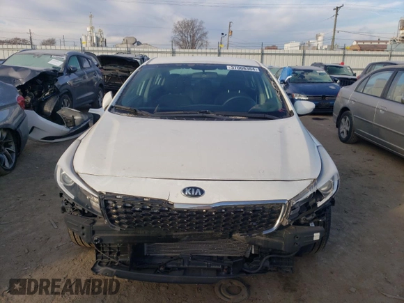 2017 Kia Forte LX with VIN 3KPFK4A72HE086261, listed as a Copart auction lot 51515425 with 27,150 mi miles and Non Repairable. Bid and sale history available at DreamBid. Image 5.