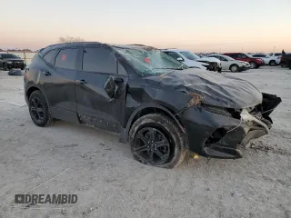2024 Chevrolet Blazer LT with VIN 3GNKBDR49RS182181, listed as a Copart auction lot 85590934 with Not provided miles and Salvage title. Bid and sale history available at DreamBid. Image 4.