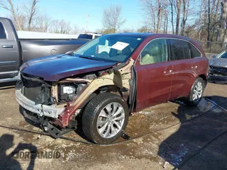 2014 Acura MDX Technology with VIN 5FRYD3H47EB004439, listed as a IAAI auction lot 41738172 with 169,946 mi miles and . Bid and sale history available at DreamBid. Image 18.