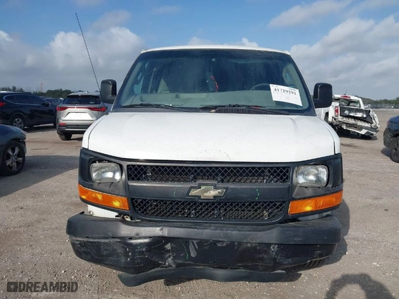 2016 Chevrolet Express Cargo Van with VIN 1GCWGAFF4G1167344, listed as a IAAI auction lot 41729291 with 136,982 mi miles. Bid and sale history available at carsss.com. Image 12.