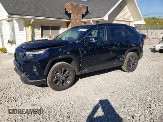 2024 Toyota RAV4 Hybrid XLE Premium z VIN 4T3B6RFV9RU161681, wystawiony jako Copart lot #65278175 z przebiegiem 13 434 mil mil oraz Szkoda całkowita • Salvage title. Historia ofert i sprzedaży dostępna na DreamBid. Obrazek 1.