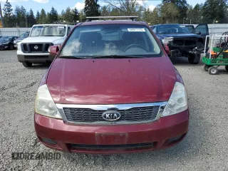 2012 Kia Sedona LX with VIN KNDMG4C77C6443163, listed as a Copart auction lot 54077175 with 105,620 mi miles and Clean Title. Bid and sale history available at carsss.com. Image 5.