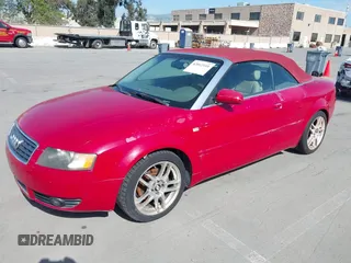 2005 Audi A4 1.8T with VIN WAUAC48H75K007372, listed as a IAAI auction lot 42012101 with 85,789 mi miles. Bid and sale history available at carsss.com. Image 2.
