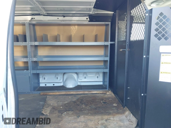 2012 Ford Econoline Cargo Commercial with VIN 1FTNE1EW1CDA97975, listed as a IAAI auction lot 41552574 with 54,665 mi miles and . Bid and sale history available at DreamBid. Image 8.