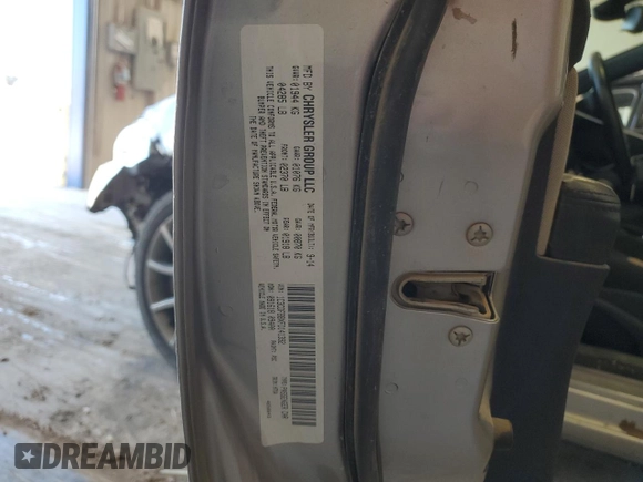 2015 Dodge Dart SXT with VIN 1C3CDFBBXFD141392, listed as a Copart auction lot 53811955 with 198,410 mi miles and Salvage Title. Bid and sale history available at carsss.com. Image 12.