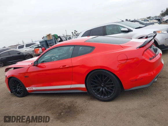 2017 Ford Mustang GT with VIN 1FA6P8CF6H5210482, listed as a IAAI auction lot 42030645 with Not Provided miles and . Bid and sale history available at carsss.com. Image 14.