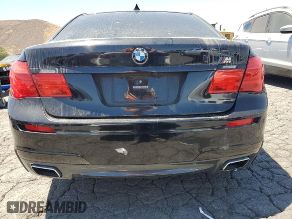 2011 BMW 7 Series 750Li with VIN WBAKB8C5XBCY66022, listed as a Copart auction lot 65729345 with 132,832 mi miles and Clean title. Bid and sale history available at DreamBid. Image 6.