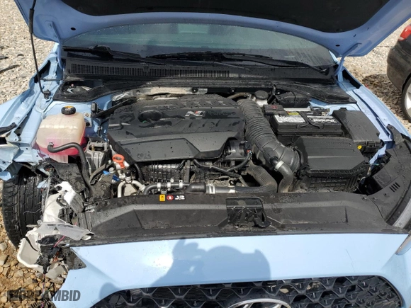 2022 Hyundai Veloster N with VIN KMHT36AH5NU012801, listed as a Copart auction lot 71395064 with 20,133 mi miles and Salvage Title. Bid and sale history available at carsss.com. Image 12.