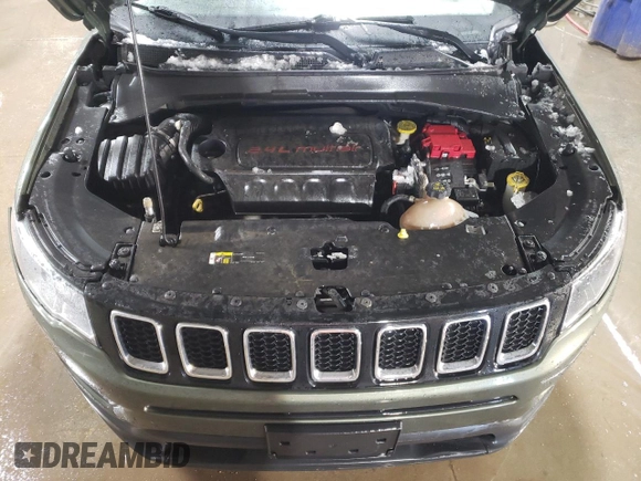 2020 Jeep Compass Latitude with VIN 3C4NJCBB6LT162340, listed as a Copart auction lot 49389335 with 99,232 mi miles and Salvage Title. Bid and sale history available at carsss.com. Image 11.