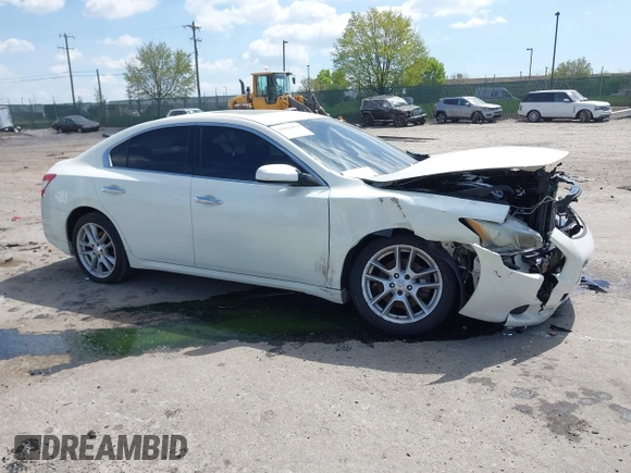 2010 Nissan Maxima 3.5 SV with VIN 1N4AA5AP1AC846119, listed as a IAAI auction lot 42091474 with 146,750 mi miles. Bid and sale history available at carsss.com. Image 1.