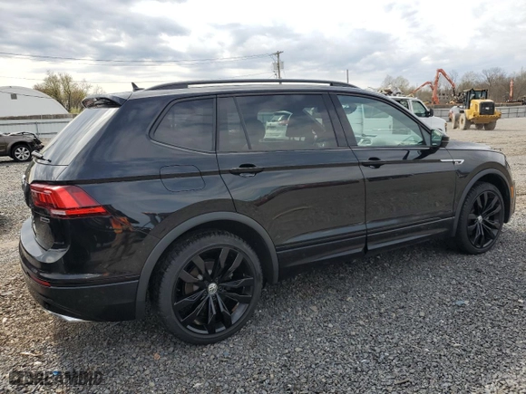 2021 Volkswagen Tiguan SE with VIN 3VV2B7AX7MM017406, listed as a Copart auction lot 53265945 with 43,056 mi miles and Salvage Title. Bid and sale history available at carsss.com. Image 3.