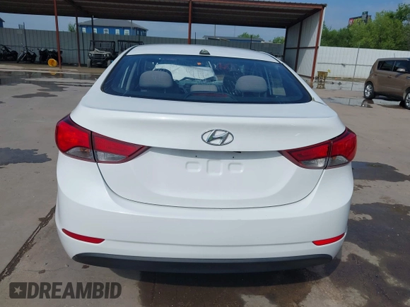 2016 Hyundai Elantra SE with VIN 5NPDH4AEXGH726523, listed as a IAAI auction lot 42648121 with 109,382 mi miles and . Bid and sale history available at DreamBid. Image 17.