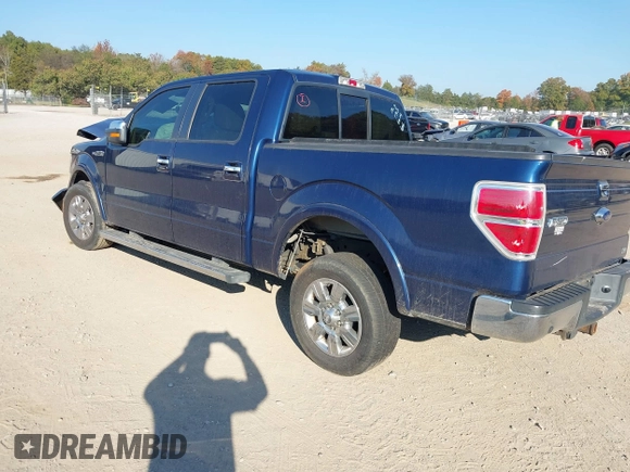 2010 Ford F-150 XL with VIN 1FTFW1CV9AFD15819, listed as a IAAI auction lot 40636417 with 1 mi miles. Bid and sale history available at carsss.com. Image 3.