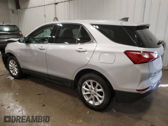 2020 Chevrolet Equinox LT with VIN 2GNAXUEV3L6161344, listed as a Copart auction lot 41813065 with 74,254 mi miles and Non Repairable. Bid and sale history available at DreamBid. Image 2.