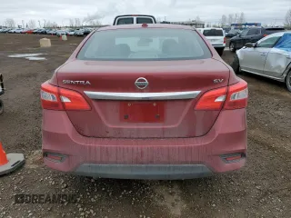 2017 Nissan Sentra SV with VIN 3N1AB7AP3HY319822, listed as a Copart auction lot 51237105 with 163,169 mi miles and Salvage Title. Bid and sale history available at DreamBid. Image 6.