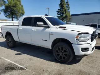 2021 Ram 2500 Big Horn with VIN 3C6UR5DL5MG633465, listed as a Copart auction lot 47214265 with 73,636 mi miles and Salvage Title. Bid and sale history available at carsss.com. Image 4.