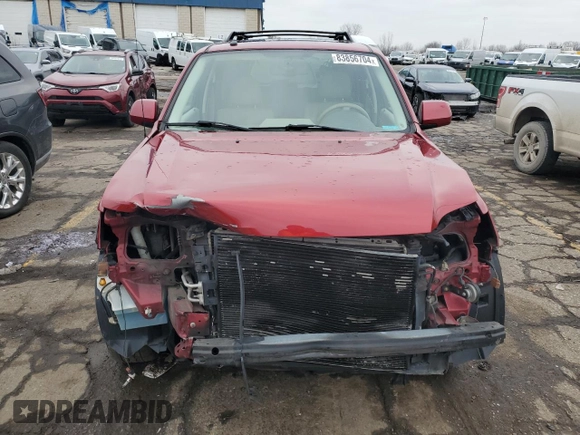 2008 Mercury Mariner Premier with VIN 4M2CU97188KJ18683, listed as a Copart auction lot 83856704 with 100,230 mi miles and Clean Title. Bid and sale history available at carsss.com. Image 5.
