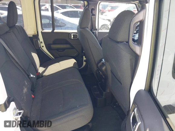 2024 Jeep Wrangler Sahara with VIN 1C4RJXP64RW225507, listed as a IAAI auction lot 42245973 with 45,984 mi miles and . Bid and sale history available at DreamBid. Image 8.