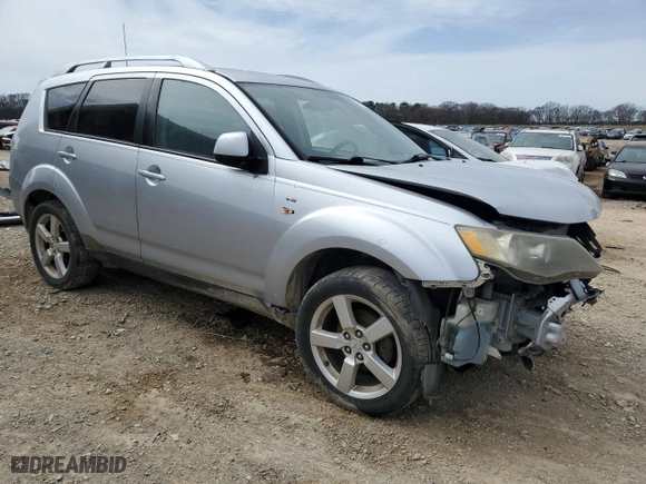 2008 Mitsubishi Outlander XLS with VIN JA4MS41X68Z007793, listed as a Copart auction lot 47955635 with 183,771 mi miles and Salvage Title. Bid and sale history available at carsss.com. Image 4.