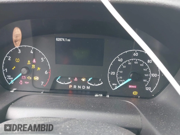2023 Ford Transit Cargo with VIN 1FTBR3XG9PKA31930, listed as a IAAI auction lot 41397621 with 62,874 mi miles and . Bid and sale history available at DreamBid. Image 7.