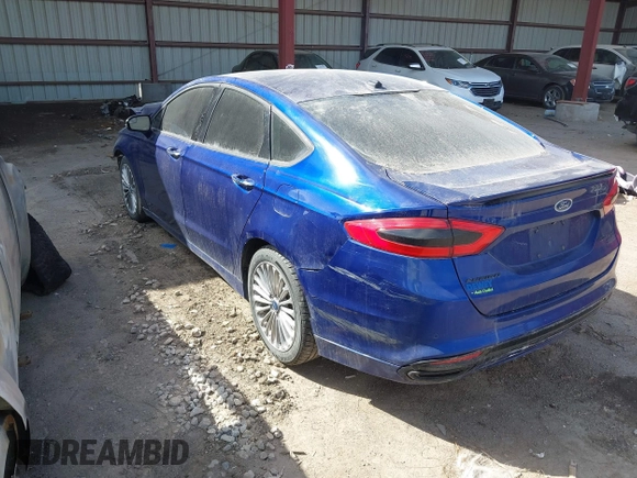 2015 Ford Fusion Titanium with VIN 3FA6P0K99FR283529, listed as a IAAI auction lot 41838984 with 1 mi miles. Bid and sale history available at carsss.com. Image 3.