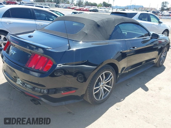 2015 Ford Mustang GT Premium z VIN 1FATP8FFXF5413662, wystawiony jako IAAI lot #41921692 z przebiegiem 62 667 mil mil oraz . Historia ofert i sprzedaży dostępna na DreamBid. Obrazek 4.