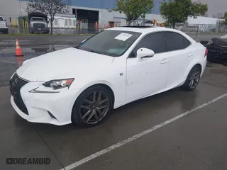 2015 Lexus IS 250 with VIN JTHBF1D21F5072389, listed as a IAAI auction lot 41789185 with 133196 miles. Bid and sale history available at carsss.com. Image 17.