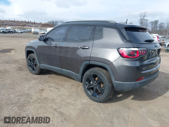 2019 Jeep Compass Latitude with VIN 3C4NJDBB4KT593022, listed as a IAAI auction lot 41627841 with 69,443 mi miles and . Bid and sale history available at DreamBid. Image 3.