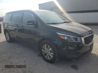 2017 Kia Sedona LX with VIN KNDMB5C16H6306898, listed as a Copart auction lot 71790784 with 51,508 mi miles and Salvage Title. Bid and sale history available at carsss.com. Image 4.