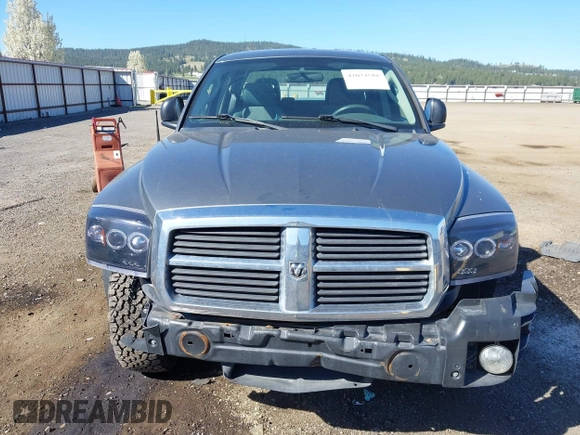 2005 Dodge Dakota SLT with VIN 1D7HW48N25S133725, listed as a IAAI auction lot 42074588 with 163,090 mi miles. Bid and sale history available at carsss.com. Image 12.