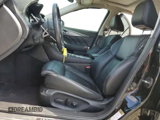 2015 Infiniti Q50 Hybrid Premium z VIN JN1AV7AP0FM790902, wystawiony jako Copart lot #58137075 z przebiegiem 85 743 mil mil oraz Szkoda całkowita • Salvage title. Historia ofert i sprzedaży dostępna na DreamBid. Obrazek 7.