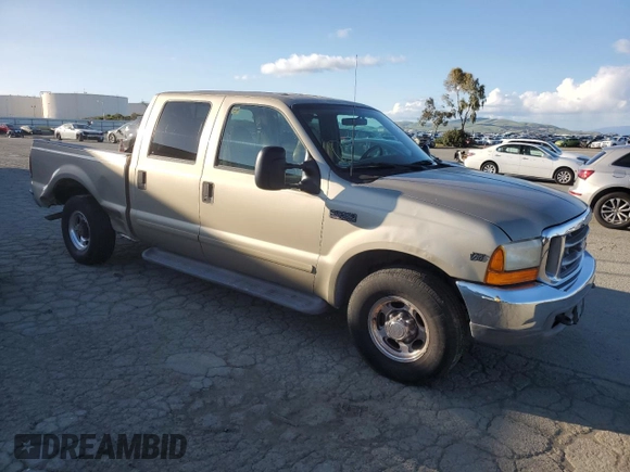 2001 Ford Super Duty F-250 XL with VIN 1FTNW20S81EA81948, listed as a Copart auction lot 49008325 with 211,966 mi miles and Salvage Title. Bid and sale history available at carsss.com. Image 4.