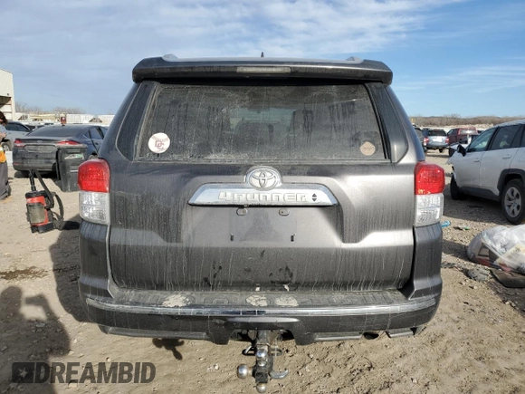 2010 Toyota 4Runner Trail with VIN JTEBU5JR6A5024617, listed as a Copart auction lot 47258695 with 189,729 mi miles and Salvage Title. Bid and sale history available at DreamBid. Image 6.