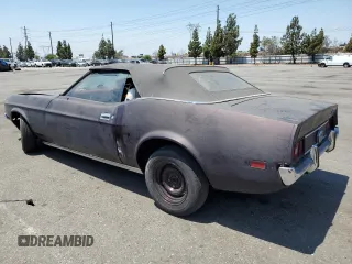 1972 Ford Mustang z VIN 2F03F225250, wystawiony jako Copart lot #56680804 z przebiegiem Nie podano mil oraz Szkody całkowita. Historia ofert i sprzedaży dostępna na DreamBid. Obrazek 2.