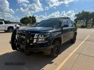 2018 Chevrolet Tahoe Commercial with VIN 1GNLCDEC6JR353961, listed as a Copart auction lot 62781605 with 135,686 mi miles and Clean title. Bid and sale history available at DreamBid. Image 2.