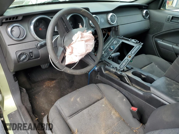 2005 Ford Mustang Deluxe with VIN 1ZVFT80N855113293, listed as a Copart auction lot 59944855 with Not provided miles and Salvage title. Bid and sale history available at DreamBid. Image 8.