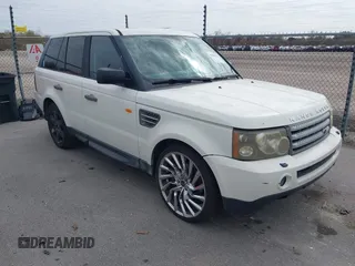 2006 Land Rover Range Rover Sport SC with VIN SALSH23436A964129, listed as a IAAI auction lot 41580619 with 255,204 mi miles. Bid and sale history available at carsss.com. Image 1.