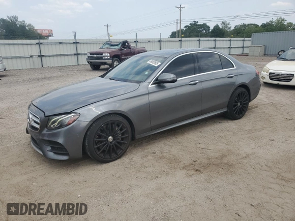 2017 Mercedes-Benz E 300 Luxury with VIN WDDZF4JB0HA281791, listed as a Copart auction lot 59302605 with 85,072 mi miles and Salvage title. Bid and sale history available at DreamBid. Image 1.